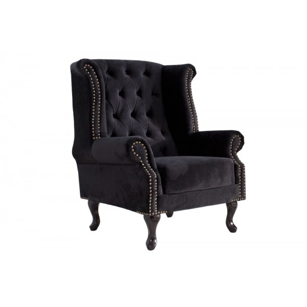 Fauteuil Chesterfield - Vleugelstoel