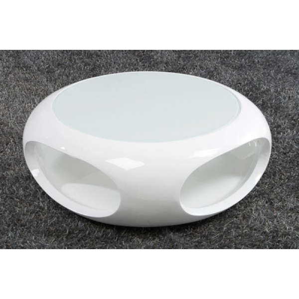 Salontafel Spin - Hoogglans Wit