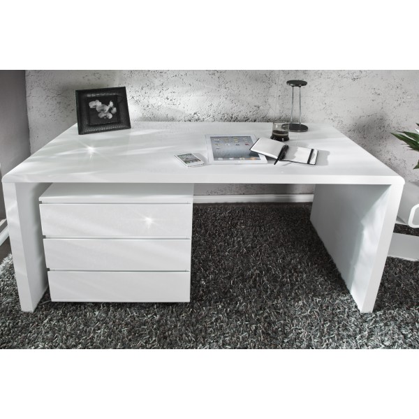 Bureau Fast Trade - wit 140cm