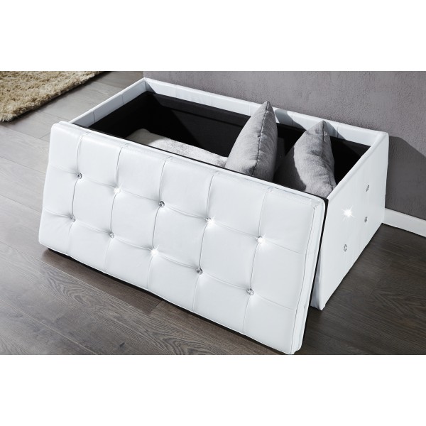 Hocker Monolit - Wit