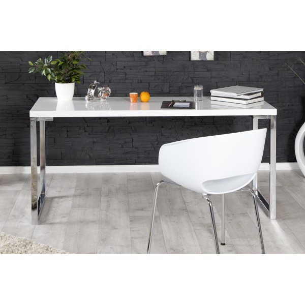 Bureau White Desk - Wit - 160 cm