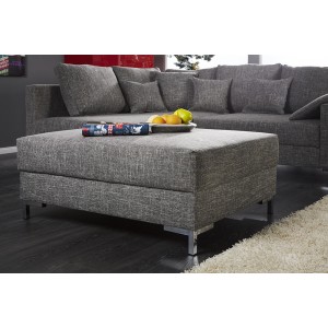 Hoekbank Comfort Modular Antraciet + Hocker