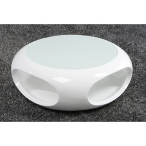 Salontafel Spin - Hoogglans Wit