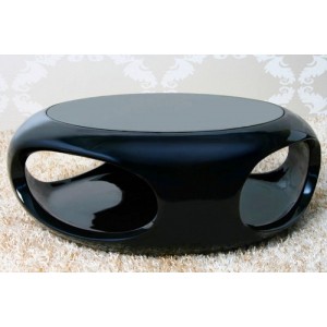 Salontafel Spin - Hoogglans Zwart