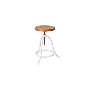 Kruk Stool Medium - Wit