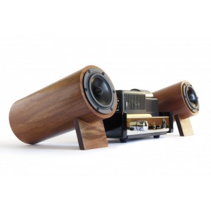 Boxer Speakers - American Walnut