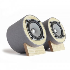 Corgi Mini - Gray Felt, American Ash