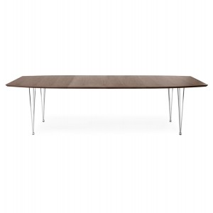 Design Eetkamertafel 170 - 270 CM - Noten