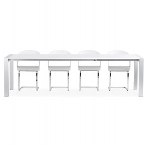 Design Eetkamertafel 190 - 270 CM - Hoogglans Wit