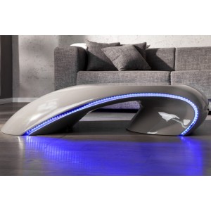 Salontafel Curve - Grijs LED