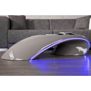Salontafel Curve - Grijs LED