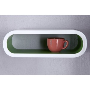 Wandkast Cube Set van 3 Groen