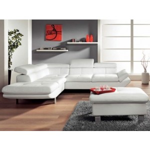Hoekbank Solarium - Wit