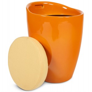 Poef PERLO - Oranje