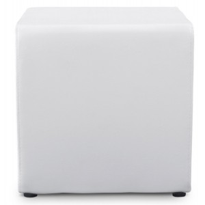 Poef 'CUBE' Wit