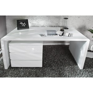 Bureau Fast Trade - wit 140cm