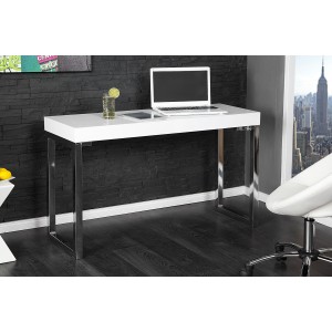 Laptoptafel White Desk - Wit 120x40
