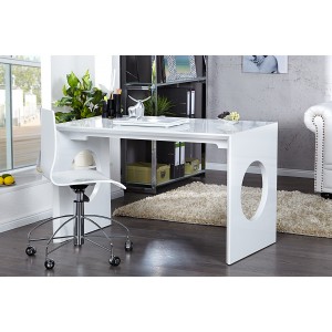 Bureau Puncture - Wit - 120cm