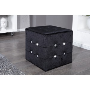 Hocker Monolit mini - Zwart 