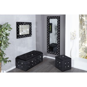 Hocker Monolit mini - Zwart 