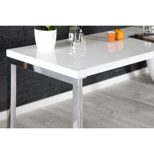 Bureau White Desk - Wit - 160 cm