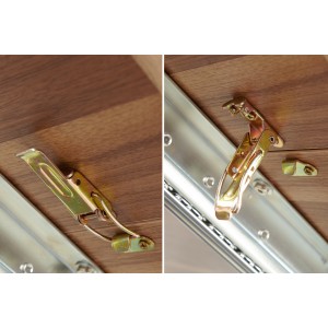 Vergadertafel Continental - Walnoot 170-270cm