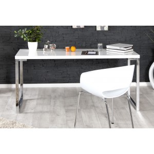 Bureau White Desk - Wit - 140 cm