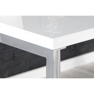 Bureau White Desk - Wit - 140 cm