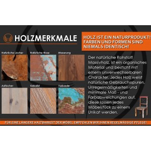 Eettafel Makassar - 160-240 cm - uitschuifbaar