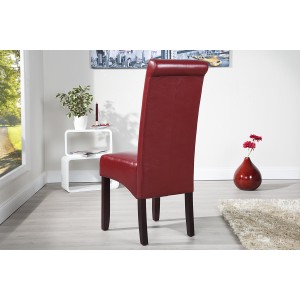 Eetkamerstoel Valentino - Rood