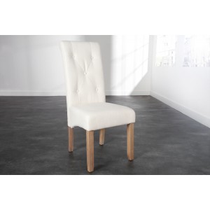 Eetkamerstoel Valentino - Creme