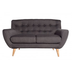 Bankstel Retro set - Antraciet 