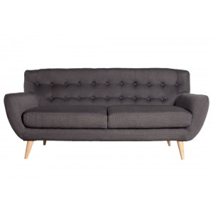 Bankstel Retro set - Antraciet 